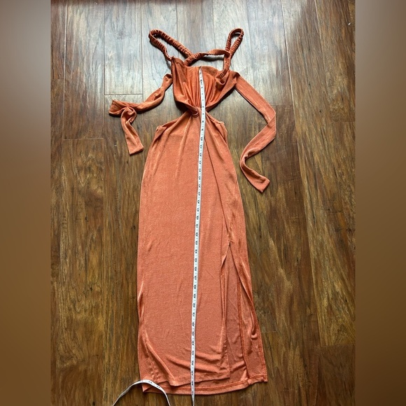 Hello Molly Orange Dress - Picture 3 of 7